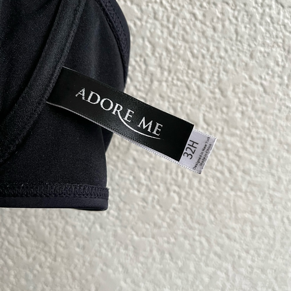 Adore Me Black Underwire Scoop Bikini Top - Picture 6 of 7